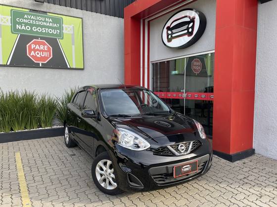 NISSAN MARCH 1.0 SV 12V FLEX 4P MANUAL NISSAN MARCH 1.0 SV 12V FLEX 4P MANUAL